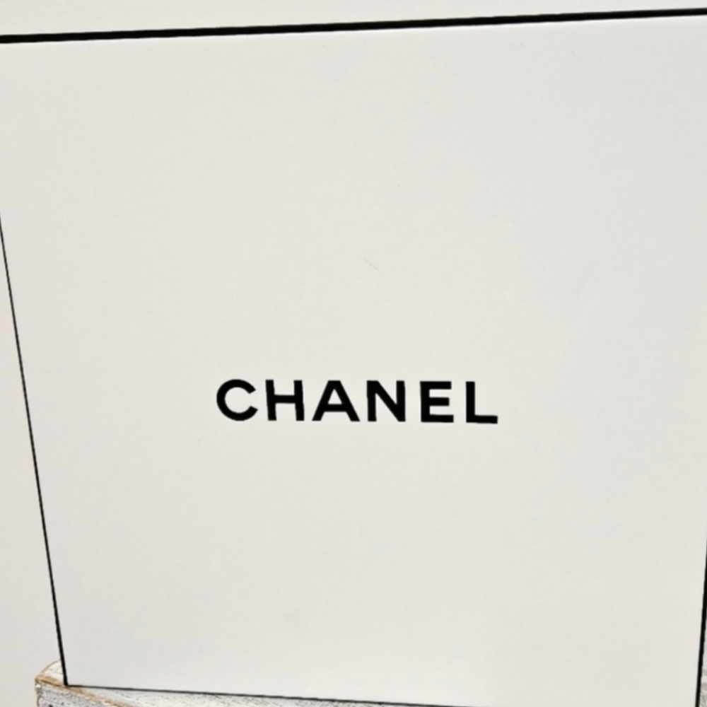 Authentic CHANEL 2pc. BUNDLE, BOX and 54" RIBBON - Picture 3 of 5